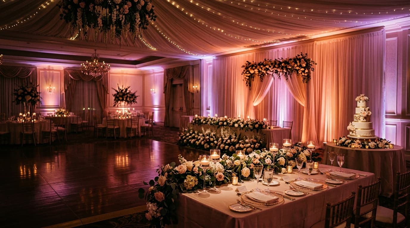 Uplighting Wedding Details That Make a Difference