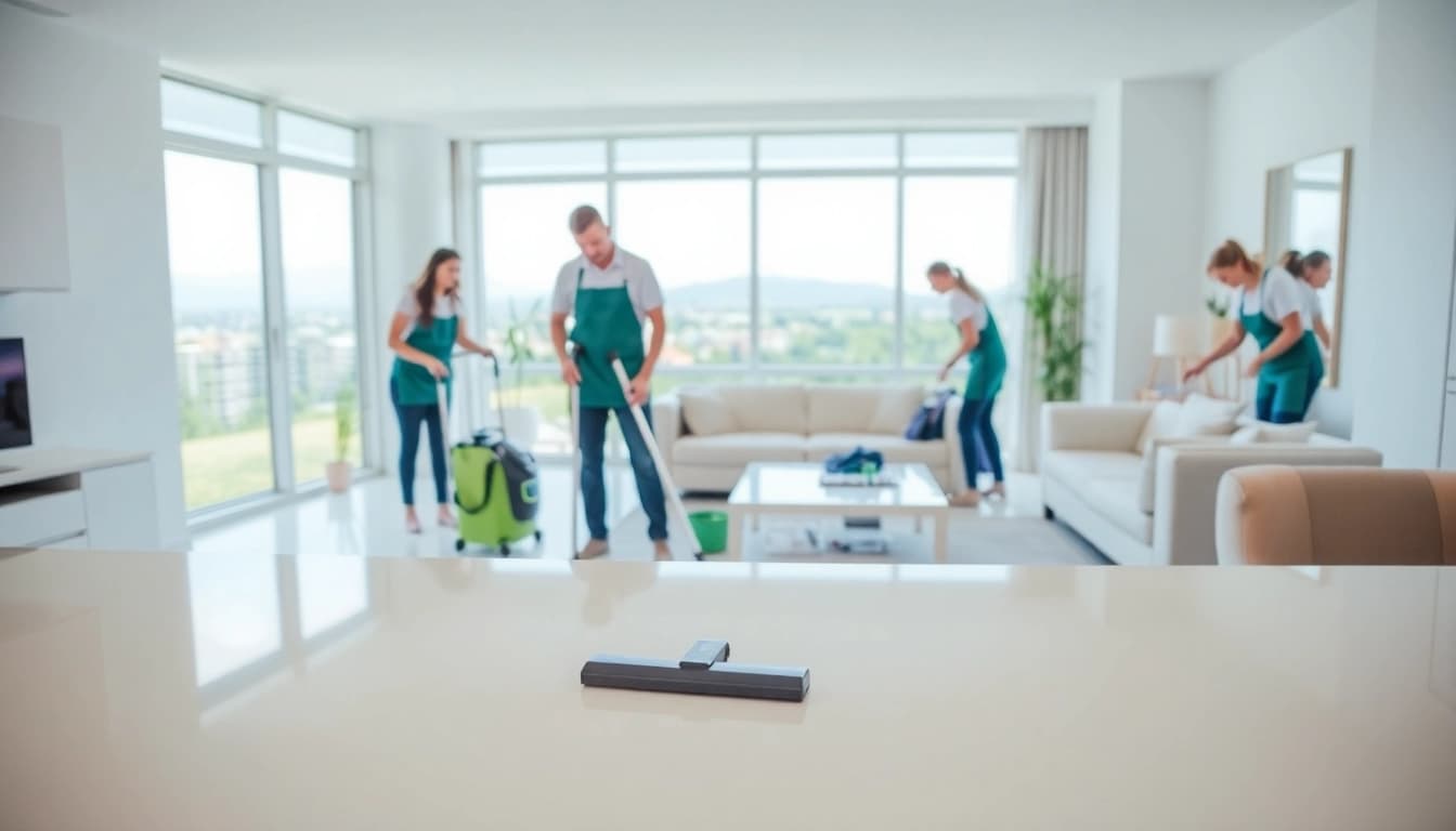 Professional bond cleaning service in Logan ensuring a pristine apartment environment.