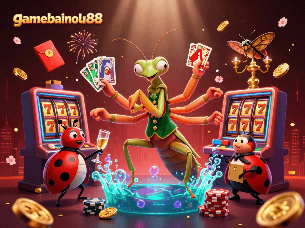 Engage with gamebainohu88 to experience thrilling casino adventures with unique characters and vibrant visuals.