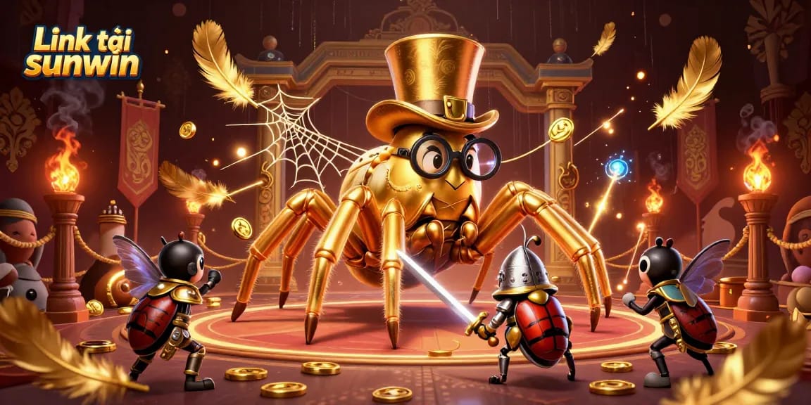 Engage with high-stakes gaming through the Link tải sunwin as characters intertwine in a vibrant casino scene.