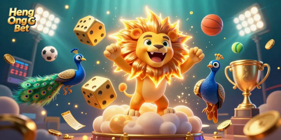 Engage with Heng Ong Bet for thrilling betting experiences amidst dynamic 3D illustrations.
