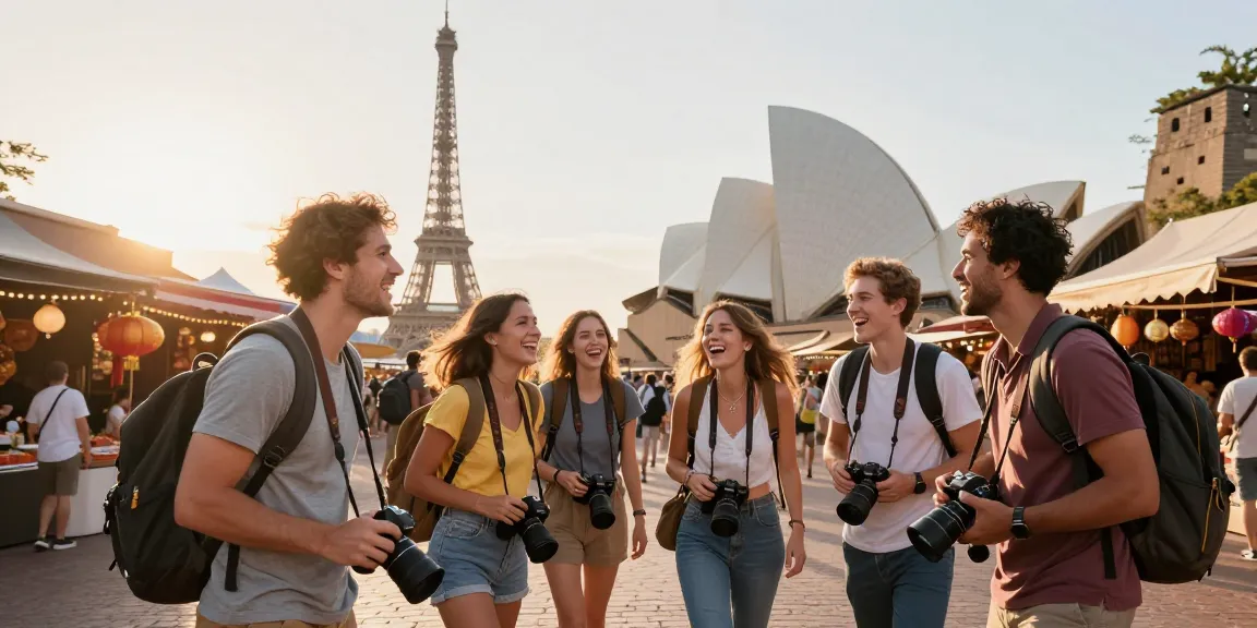 NAGA2000 travelers enjoying memorable adventures at iconic destinations worldwide.