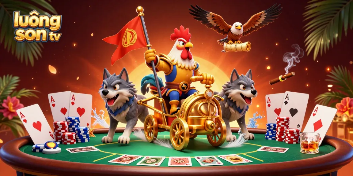 Engage with lương sơn tv in a vibrant 3D scene showcasing dynamic poker action.