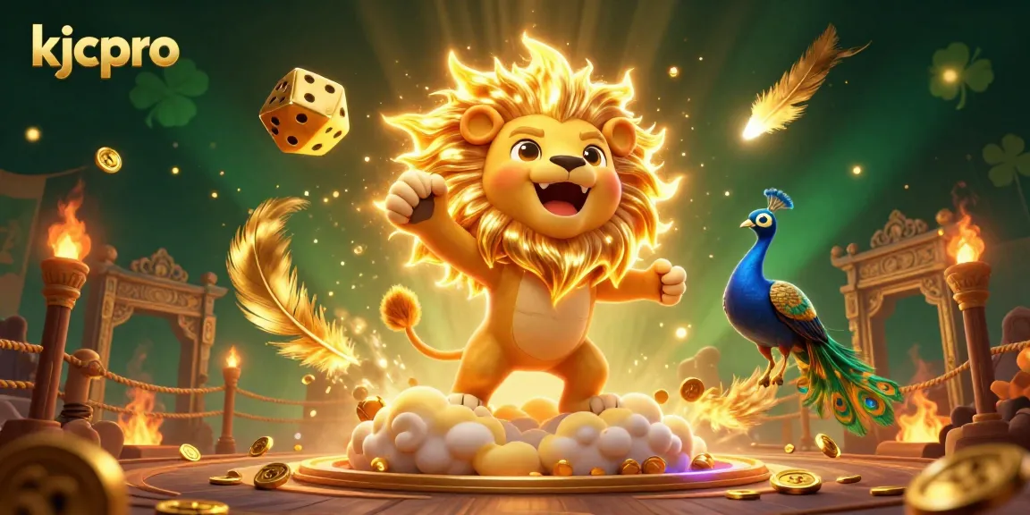 Experience exciting wins at kjcpro with a vibrant casino scene featuring playful characters and dynamic elements.
