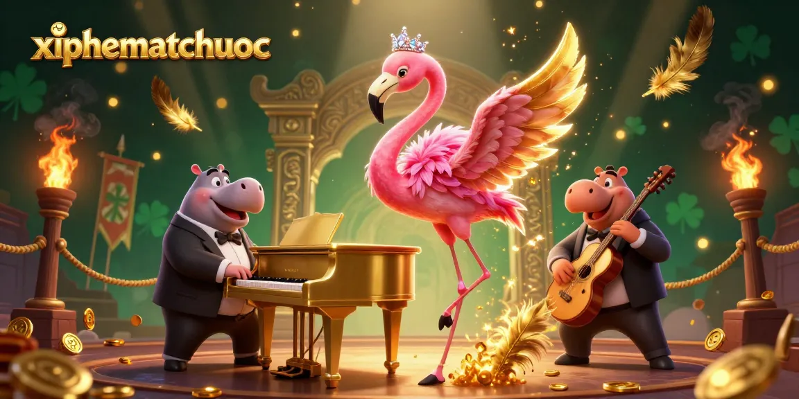 Xiphematchuoc captivates players with exciting 2-player mahjong match-ups in a vibrant casino scene.