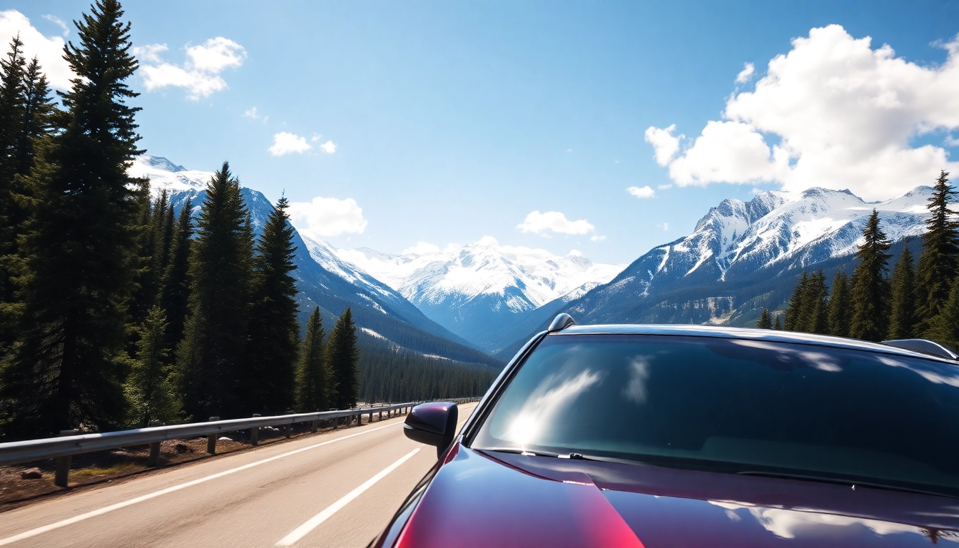 Enjoying a luxurious vancouver to whistler car service with stunning mountain views.