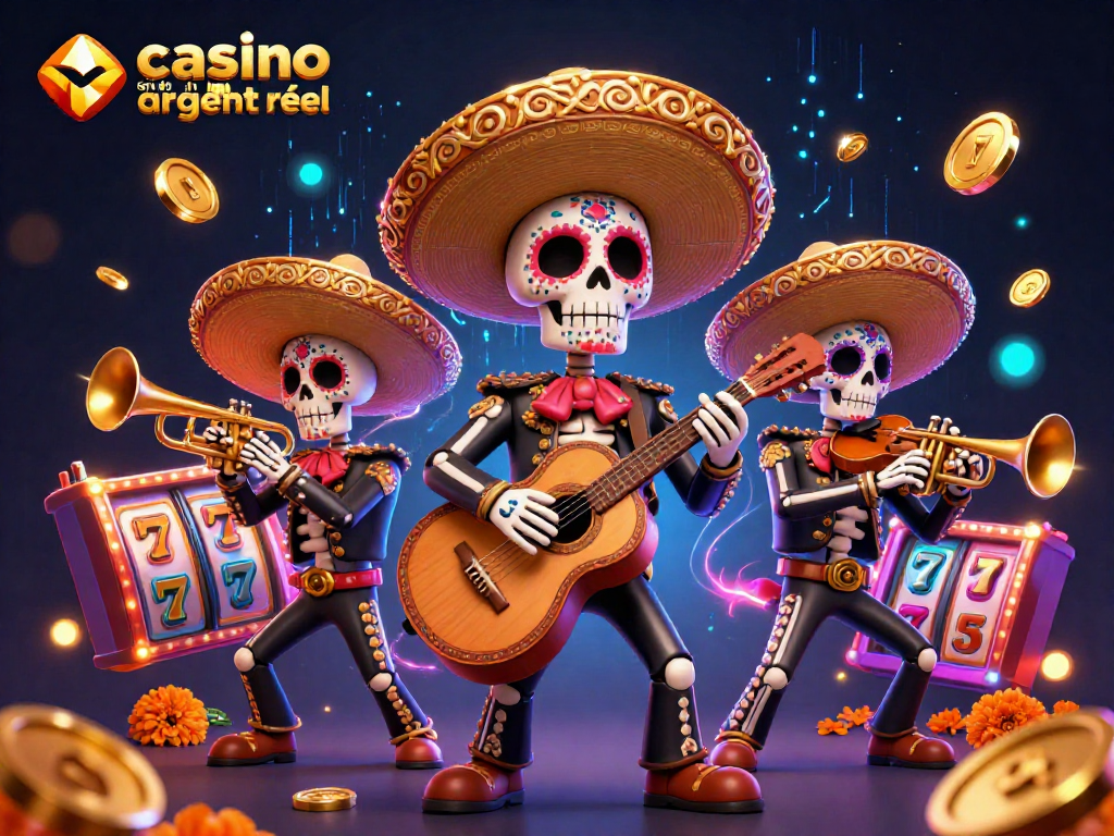 Jouez sur un casino en ligne argent réel avec une ambiance festive, mariant musique et jeux de casino.