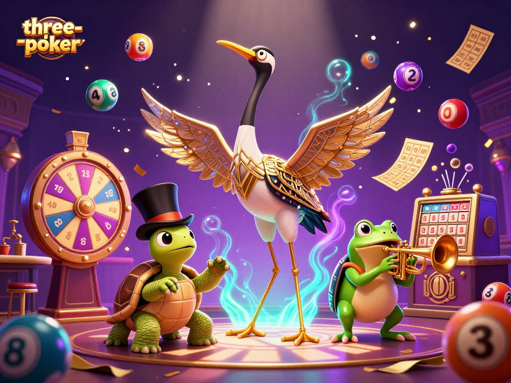 Experience thrilling three-card-poker at a vibrant speakeasy, complete with lively casino elements.