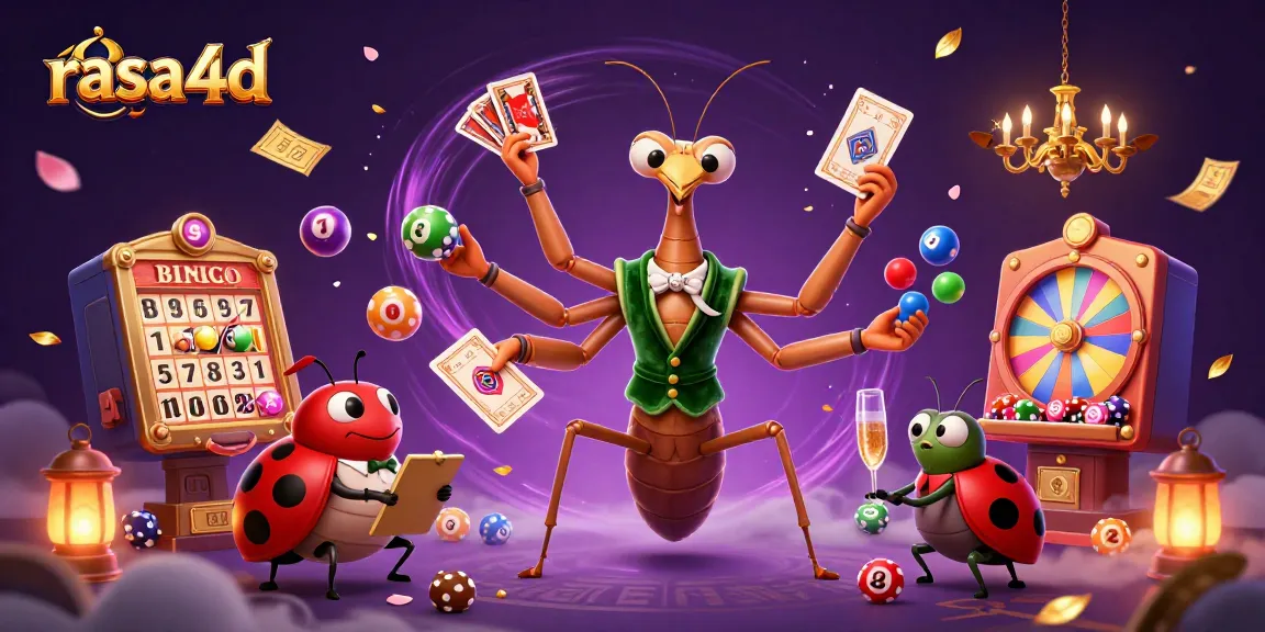 Rasa4d merayakan keberuntungan dengan jackpot dan lotere yang mendebarkan.