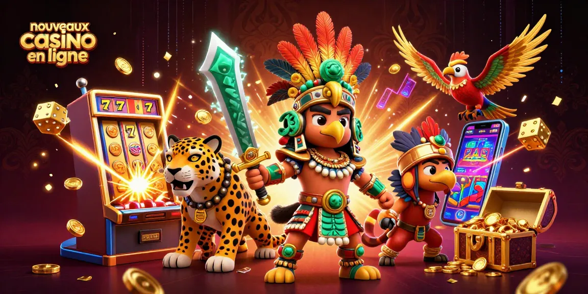 Découvrez les nouveaux casinos en ligne avec des guerriers aztèques et des machines à sous dynamiques.