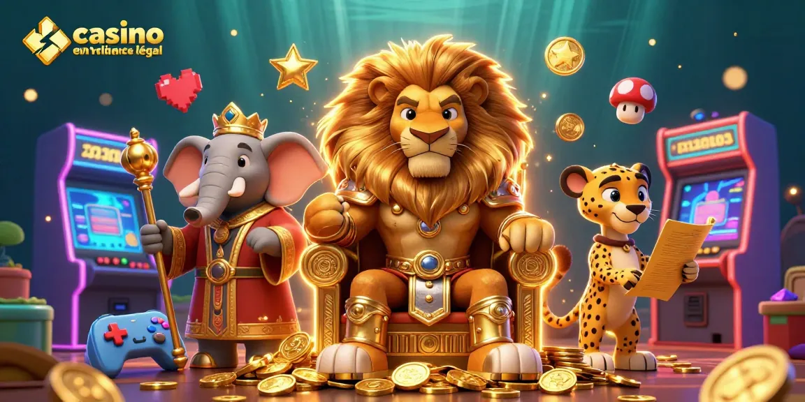 Plongez dans l'univers du casino en ligne France légal avec cette illustration captivante.