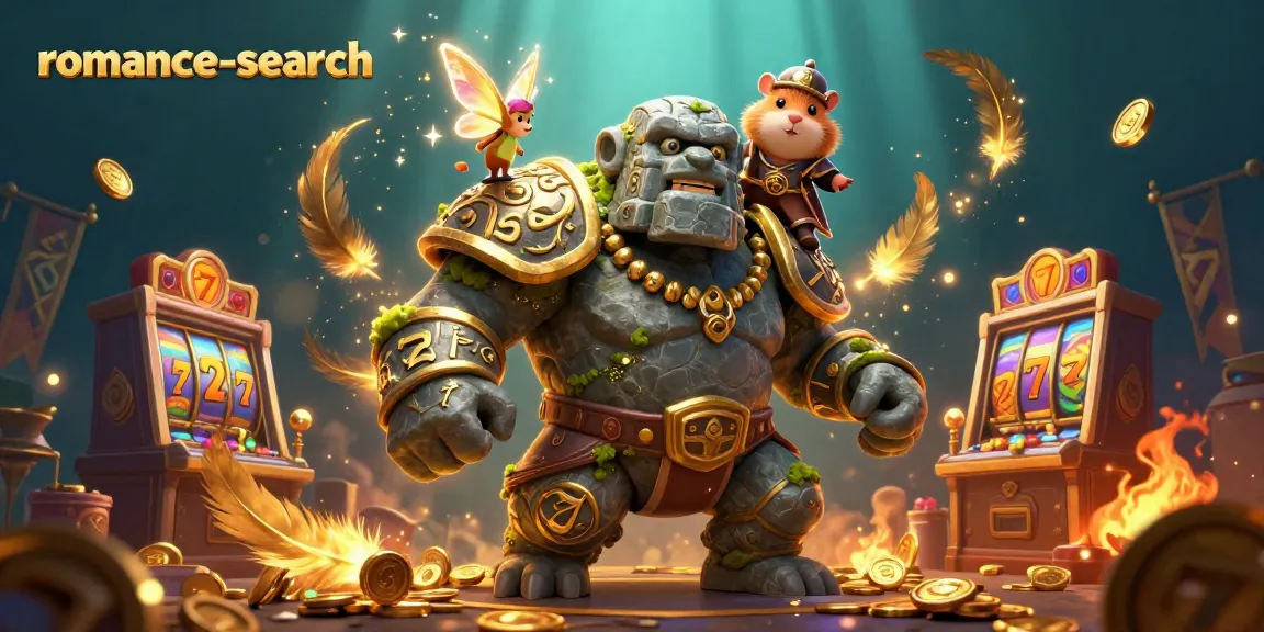 Experience thrilling spins in romance-search with vibrant characters, golden tokens, and epic 3D casino action.
