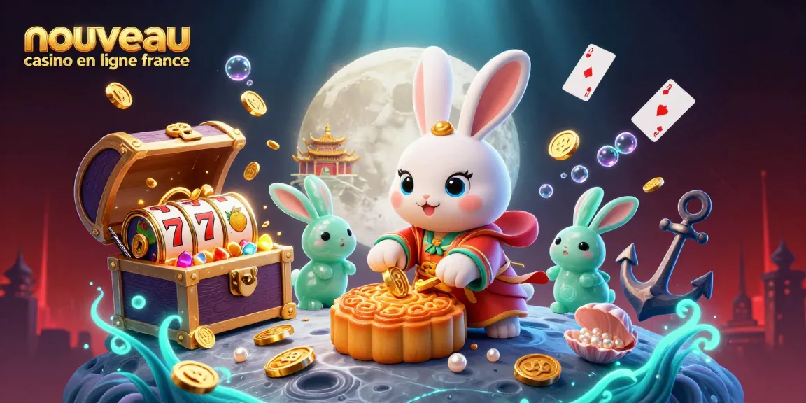 Jouer au nouveau casino en ligne en France avec des illustrations vibrantes de personnages et d'éléments de jeux captivants.