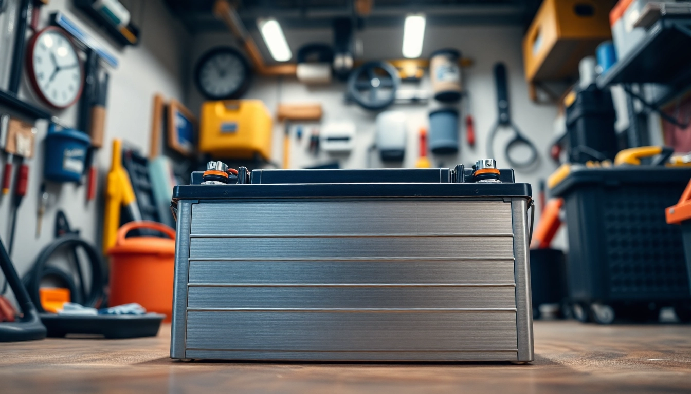 Showcase of lithium RV batteries highlighting efficiency and design features.