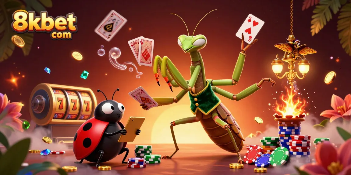Experience thrilling games at 8xbet com with vibrant casino elements and action-packed characters.