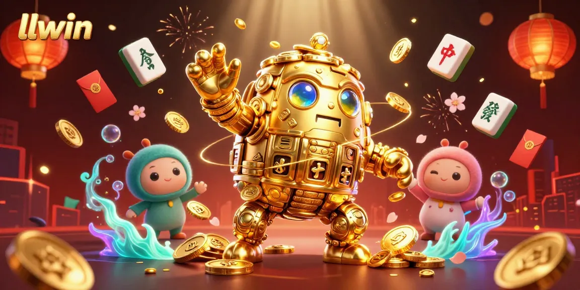 Experience thrilling gameplay at llwin with a dynamic scene featuring vibrant casino elements.