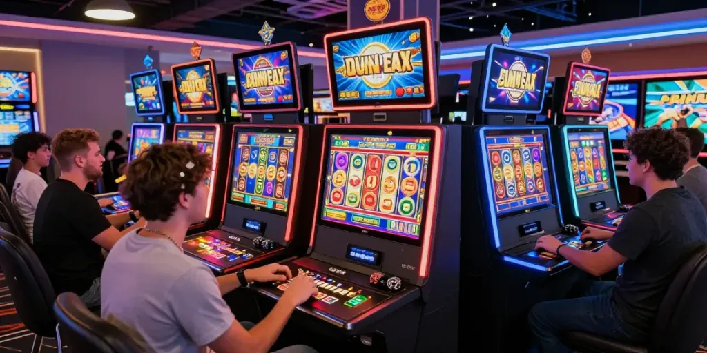Pengalaman bermain slot gacor gampang menang di kasino online yang penuh warna dan antusiasme.