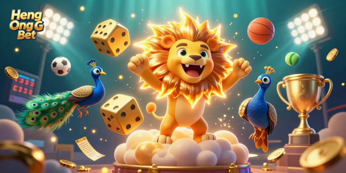 Engage with Heng Ong Bet for thrilling betting experiences amidst dynamic 3D illustrations.