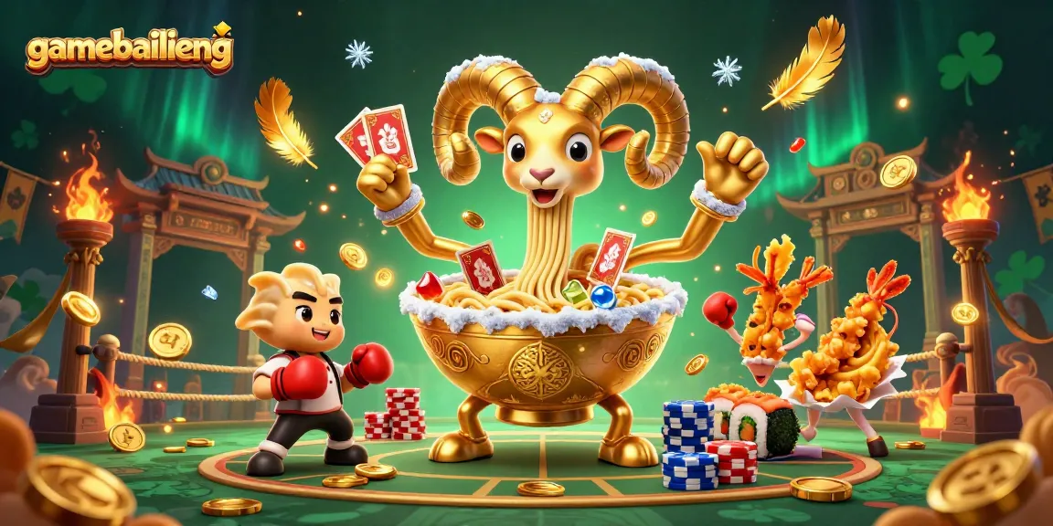 Experience strategic action in gamebailieng with a vibrant casino-themed illustration.